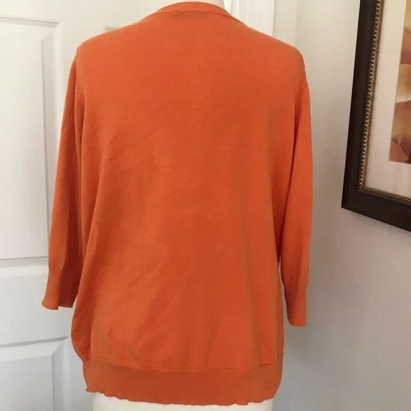 Orange Cardigan - Picture 4 of 5